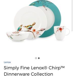 LENOX Chirp dining place setting